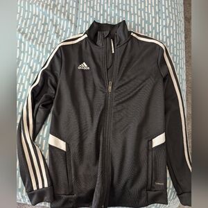 Adidas Women’s Climalite Track Jacket Black/White